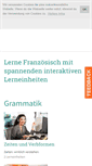 Mobile Screenshot of franzoesisch-lernen-online.org
